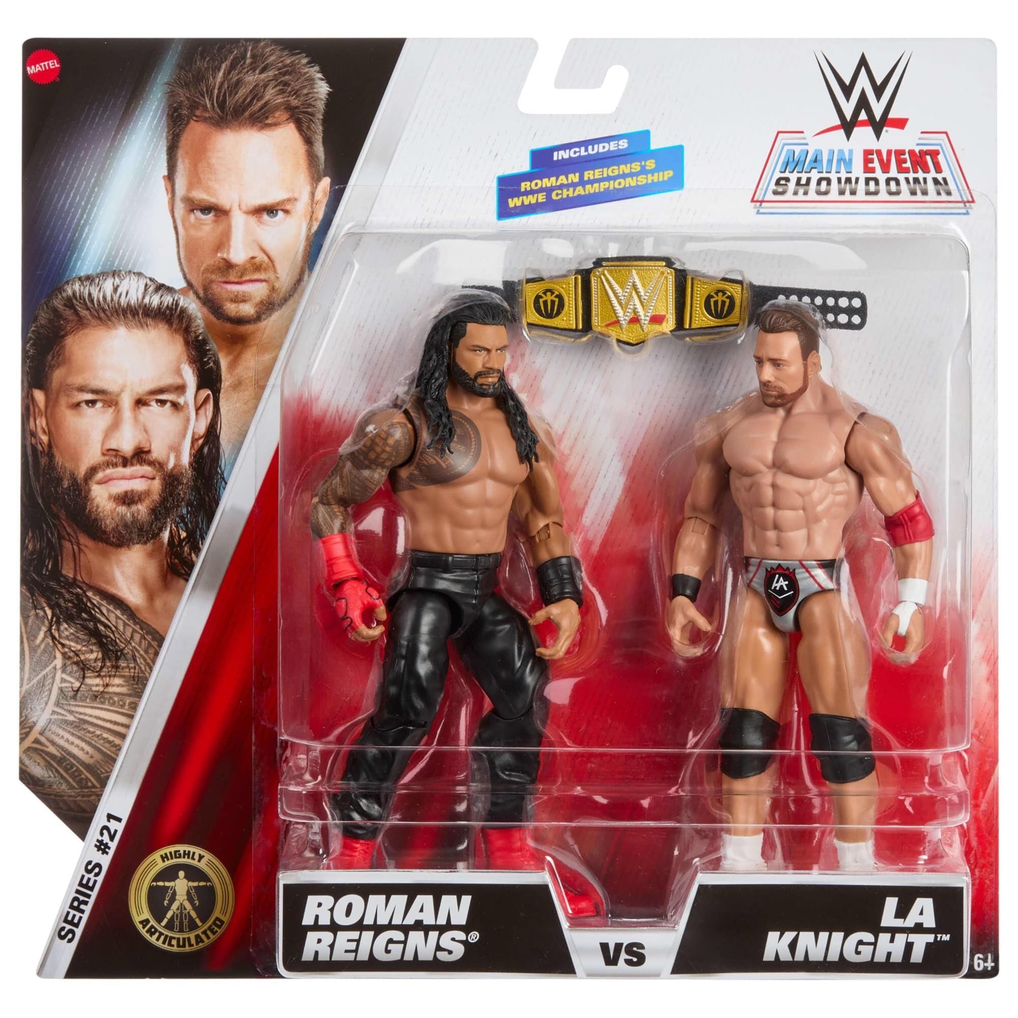 WWE Main Event Showdown Series 21 Action Figures Set - Roman