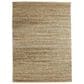 L&R Resources Natural Fiber 10" x 14" Spa Blue Area Rug, , large