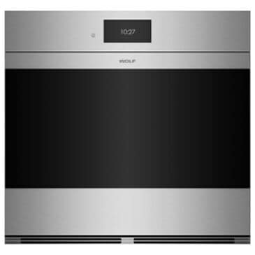 Wolf 30" M Series Contemporary Built-In Single Electric Wall Oven with Convection in Stainless Steel, , large