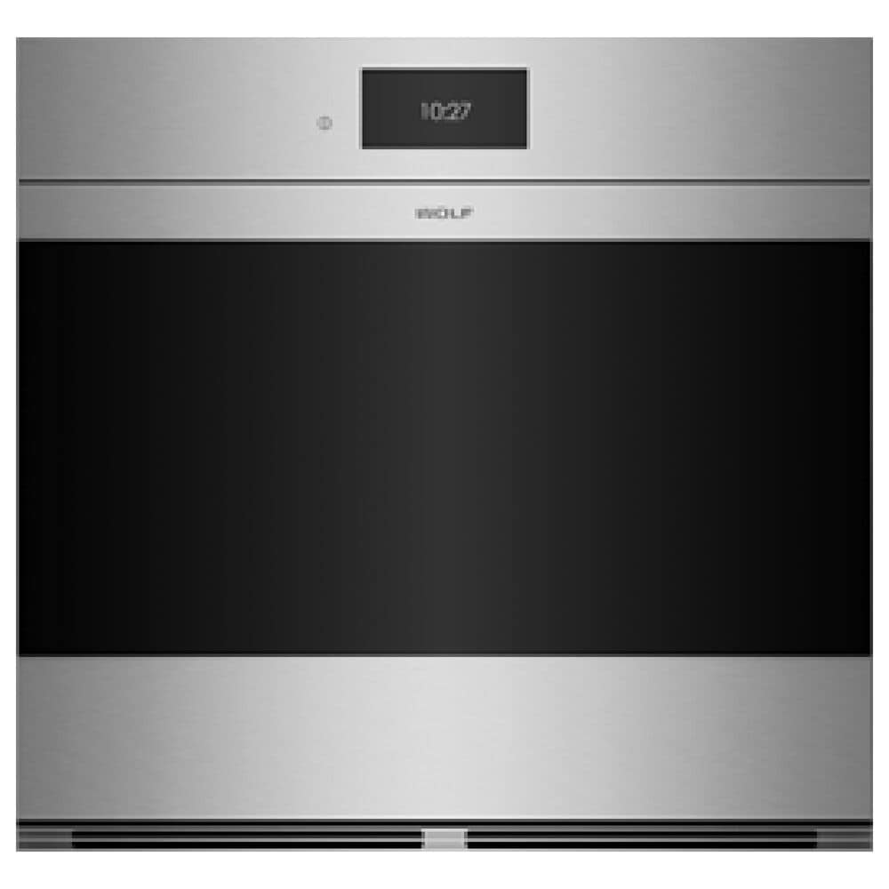 Wolf 30" M Series Contemporary Built-In Single Electric Wall Oven with Convection in Stainless Steel, , large
