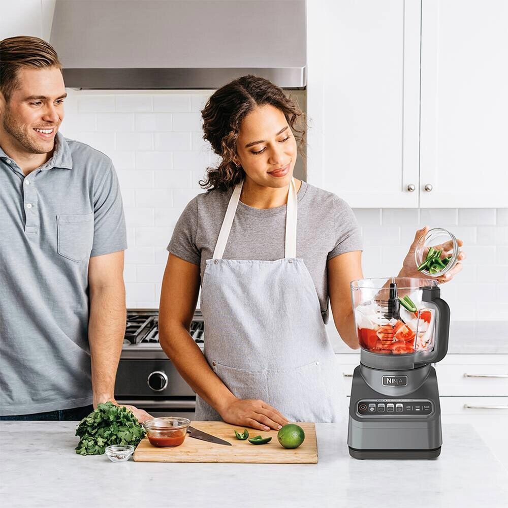 Ninja Auto-iQ Kitchen System with Blender, Food Processor, and Cups