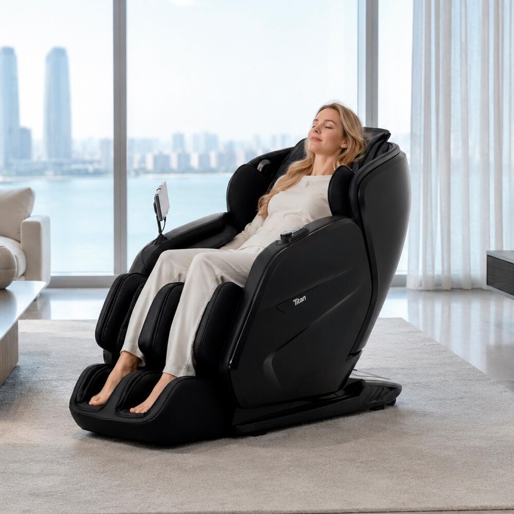 Osaki Liberty Titan Pro 3D Power Zero Gravity Massage Chair in Black, , large