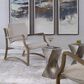 Uttermost Melora Accent Chair in Natural Linen, , large