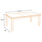 Ashley Haddigan Rectangular Dining Room Extension Table in Dark Brown, , large