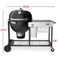 Weber Summit Kamado S6 Freestanding Grill in Black, , large