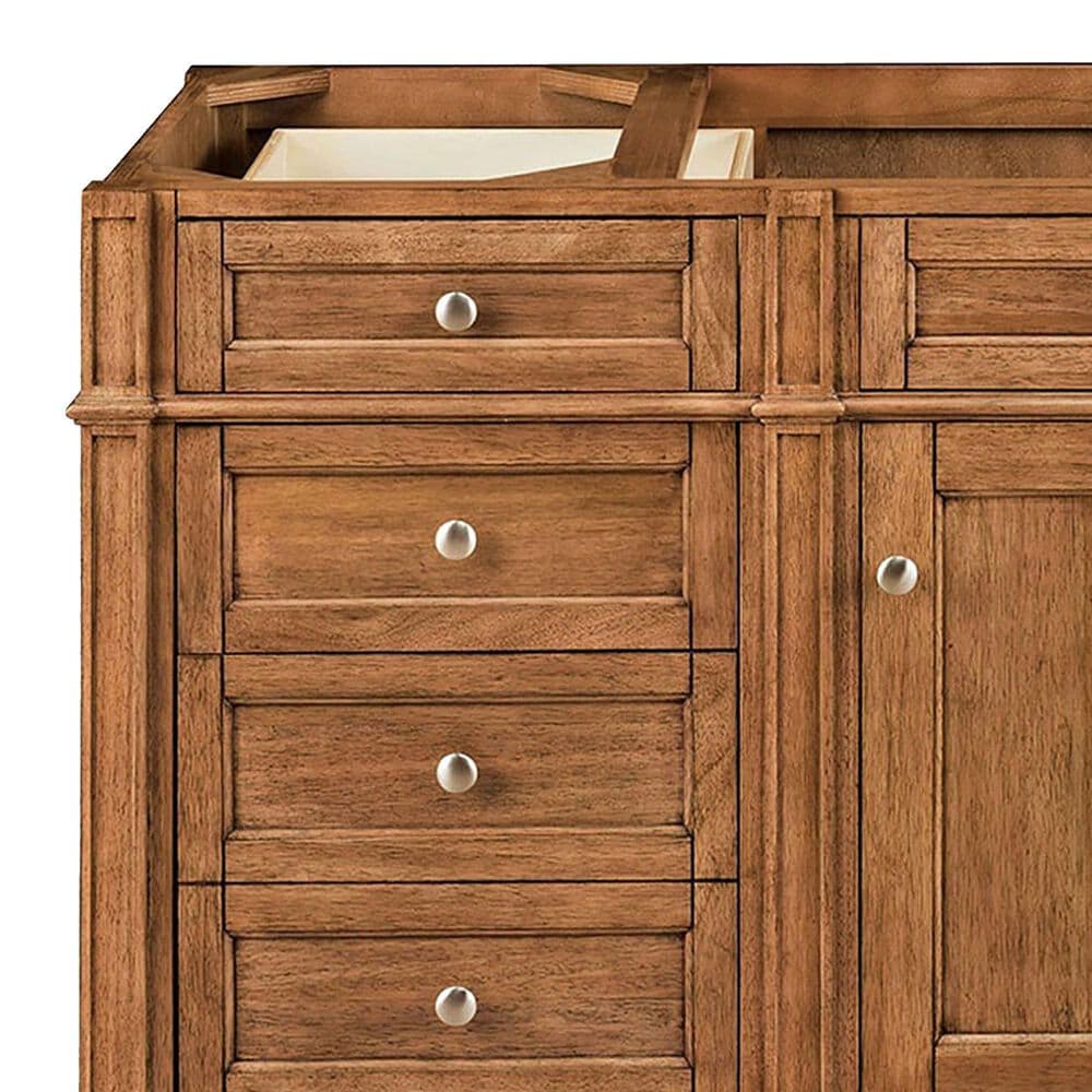 James Martin Vanities Brittany 30&quot; Single Bathroom Vanity in Saddle Brown with Single Hole 3 cm White Zeus Quartz Top and Rectangular Sink, , large