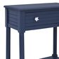 Linon Home Decor Seaboard Accent Table in Navy, , large
