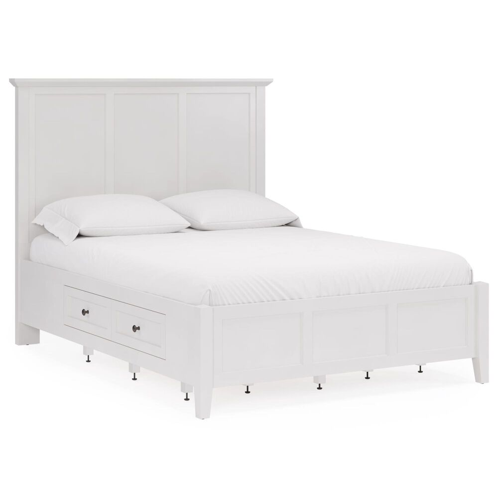 Urban Home Grace 4-Piece King Bedroom Set in Snowfall White, , large