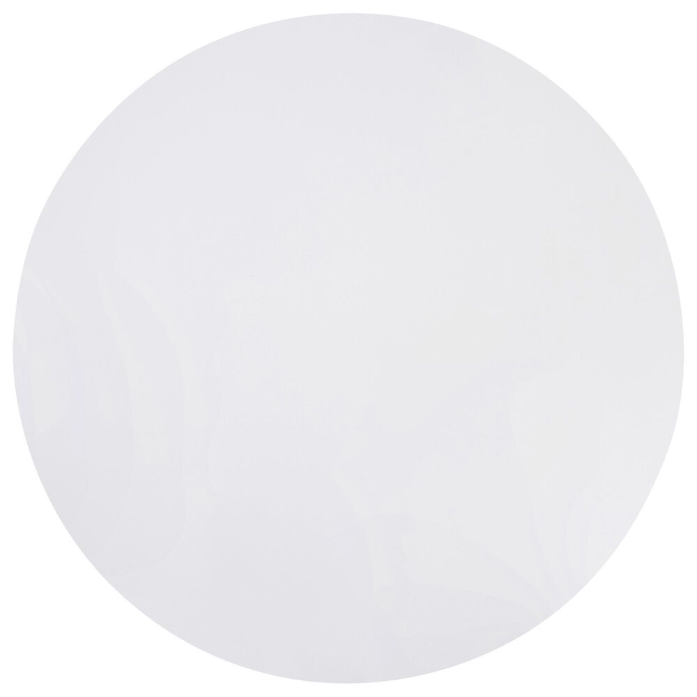 Moe&#39;s Home Collection Otago 54&quot; Round Dining Table in White - Table Only, , large