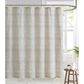 Pem America Chase Shower Curtain in Cream and Black, , large