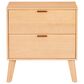Linon Home Decor Reid 2-Drawer Nightstand in Natural, , large