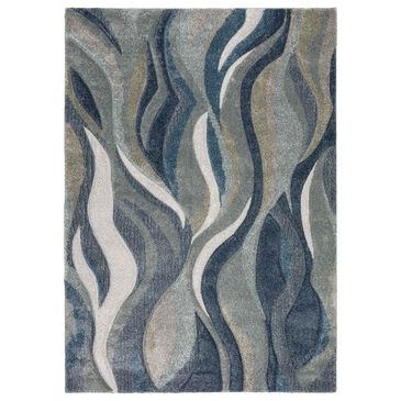 Dalyn Rug Company Carmona 9"10" x 13"2" Navy Area Rug, , large