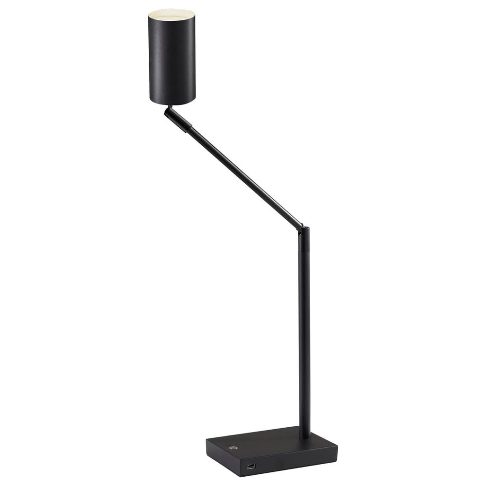 Adesso Colby LED Desk Lamp in Black, , large