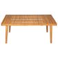 Hearth and Haven Outdoor Rectangular Dining Table in Natural - Table Only, , large