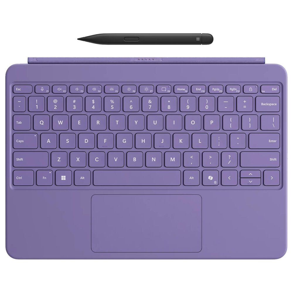 Microsoft Surface Pro 12" Keyboard with Slim Pen in Violet, , large