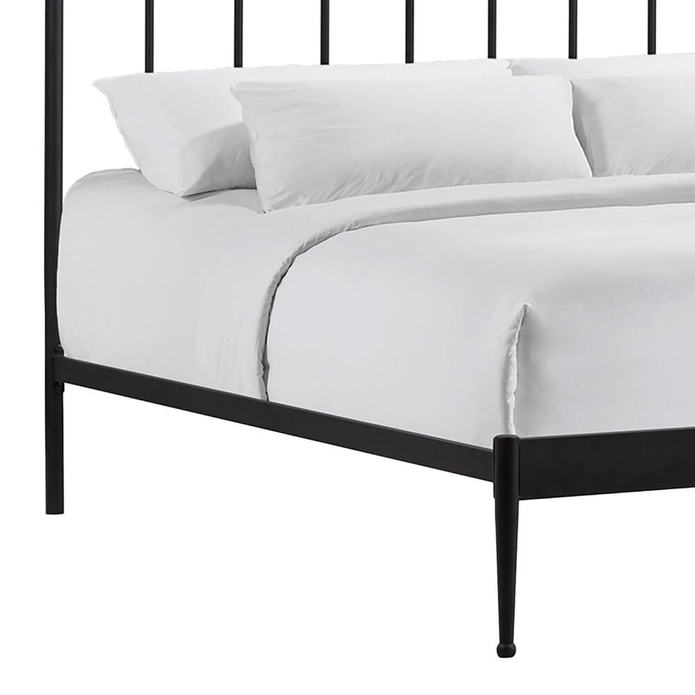 Hawthorne Furniture Modern King Metal Panel Bed in Matte, , large