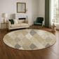 Dalyn Rug Company The Reserve TR11 Wheat 8" Round Indoor/Outdoor Area Rug, , large