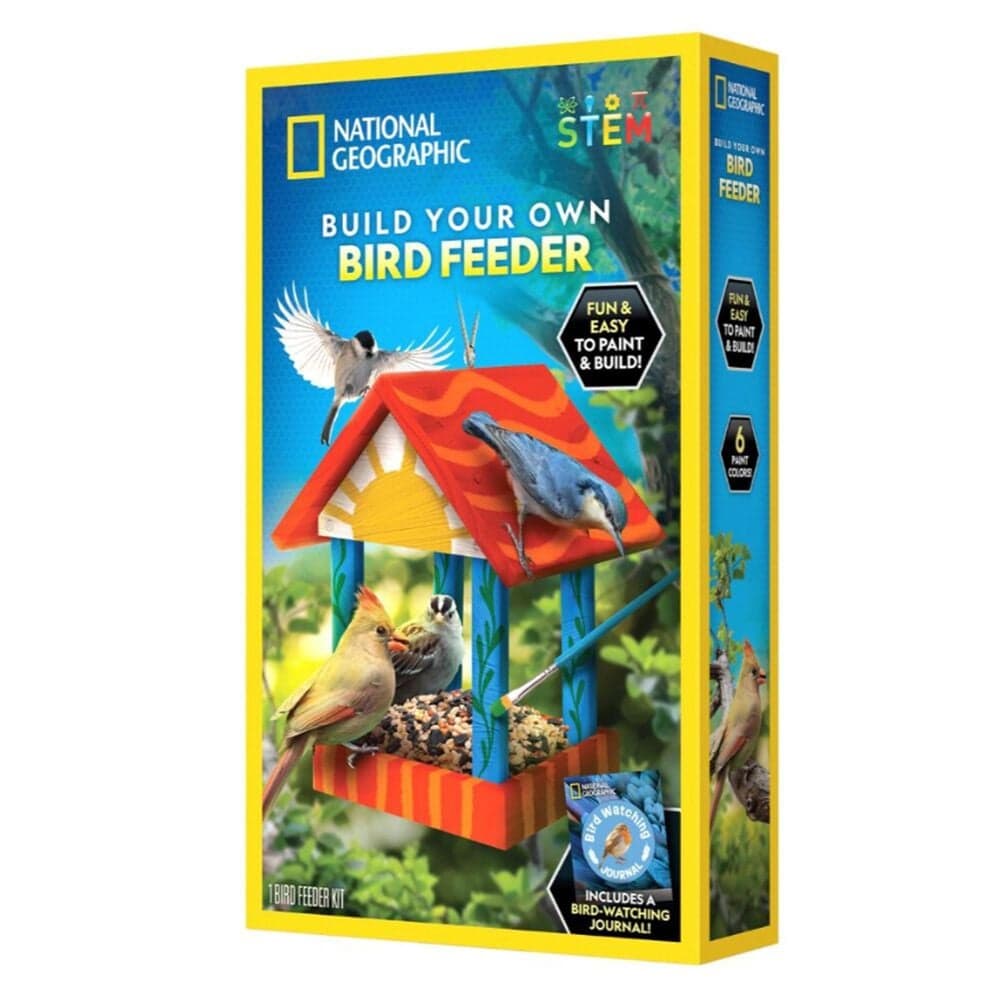 National Geographic Build Your Own Birdfeeder Kit in Multicolor, , large
