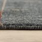 RIZZY Kiki 5" x 7"6" Charcoal Area Rug, , large