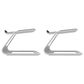 Kanto Elevated Desktop Speaker Stand for Small Speakers in White (Set of 2), , large