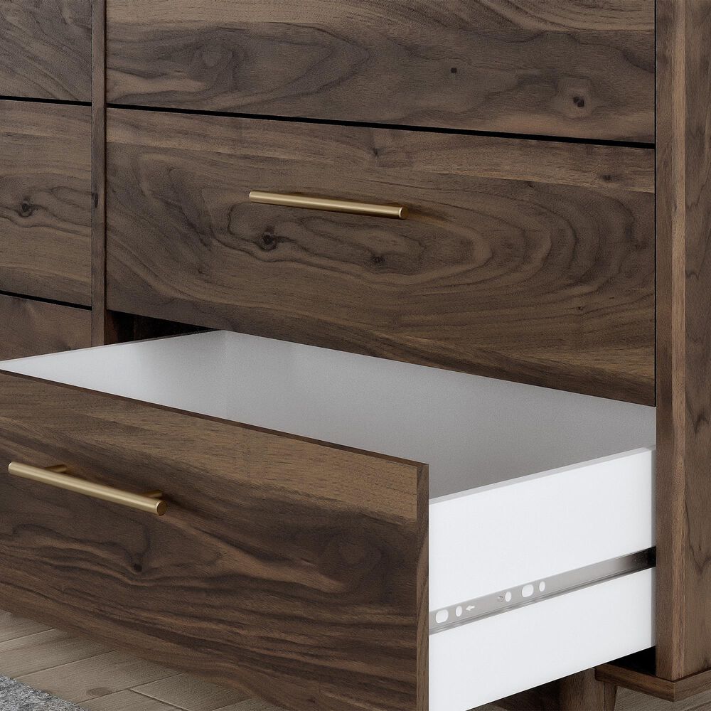Ashley Calverson 6-Drawer Dresser in Mocha, , large