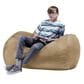 Jaxx 4" Lounger Bean Bag in Camel, , large