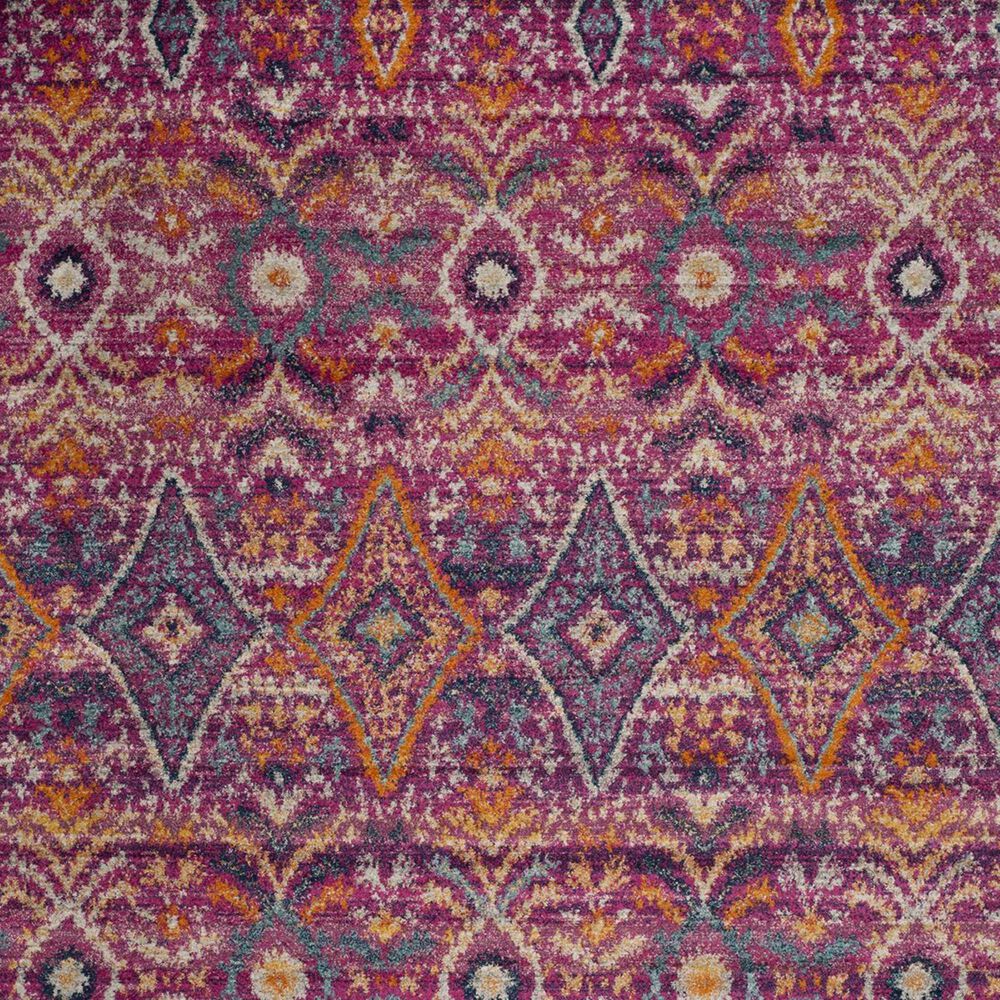 Safavieh Madison MAD610M 2&#39;2&quot; x 12&#39; Fuchsia and Multi Runner, , large