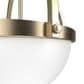 Hunter Wedgefield 3-Light Pendant in Alturas Gold, , large