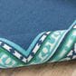 Oriental Weavers Meridian Navy and Green 2"3" x 7"6" Indoor/Outdoor Runner, , large