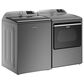 Maytag 4.7 Cu. Ft. Top Load Washer and 7.4 Cu. Ft. Gas Dryer Laundry Pair in Metallic Slate, , large