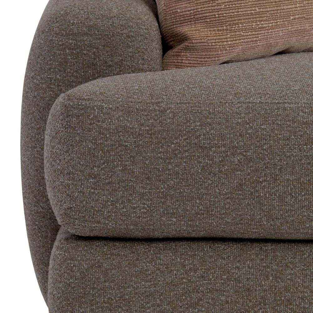 Bernhardt Cameron Swivel Chair in Beige and Tan, , large