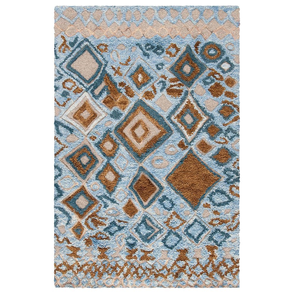 Safavieh Casablanca CSB618F 4' x 6' Grey and Gold Area Rug, , large