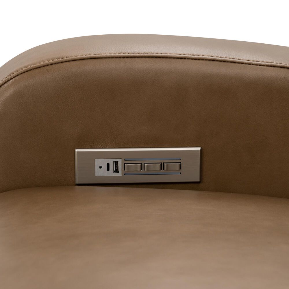 Barcalounger Ayden Power Recliner in Hillwood Toffee, , large