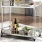 Ashley Chaseton Bar Cart in Chrome-tone, , large