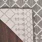 Nourison Positano Southwestern Charcoal 4" x 6" Indoor/Outdoor Area Rug, , large