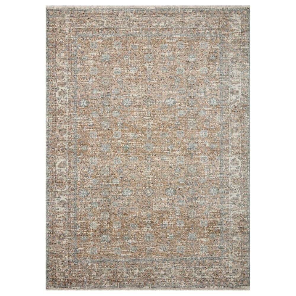 Angela Rose Blake 6"7" x 9"10" Sand and Sky Area Rug, , large