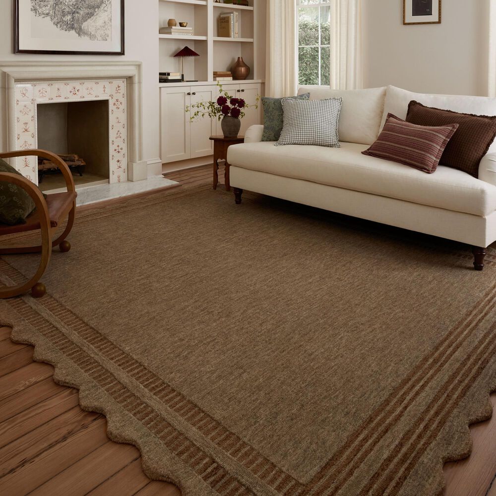 Loloi II Scottie 3&#39; x 7&#39;6&quot; Mocha and Clay Area Rug, , large