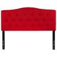 Flash Furniture Cambridge Full Upholstered Headboard in Red, , large