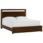 Riva Ridge Modern Loft King Storage Panel Bed in Brownstone, , large