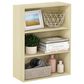 HOMLUX 3-Tier Open Shelf Bookcase in Steam Beech, , large