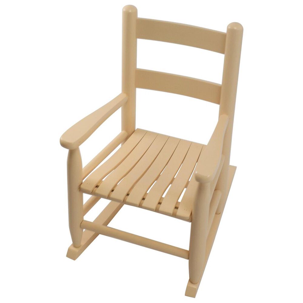 Lakeside Asheville Childs Rocking Chair in Coastal Peach, , large