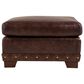 Hickorycraft Ottoman in Winslow Leather, , large
