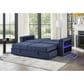 Modern Market Pull-out Sofa Bed in Navy, , large
