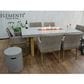 Elementi Fire Sonoma Rectangle Natural Gas Dining Fire Table in Gray and Natural, , large