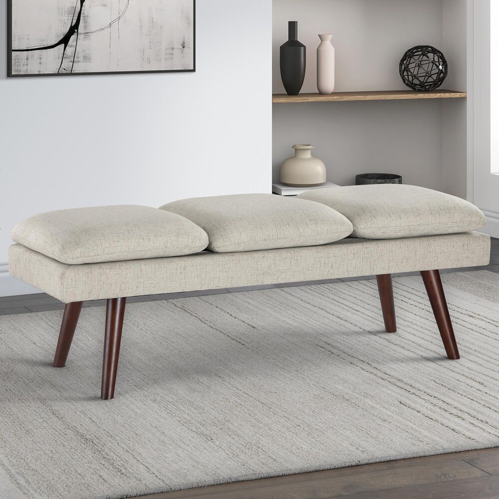 Valor Living Amanda Bench in Linen, , large