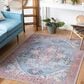 Safavieh Serapi Traditional 9" x 12" Blue and Ivory Area Rug, , large