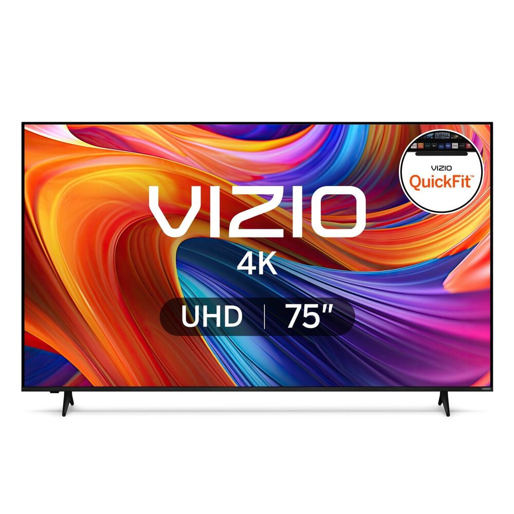 VIZIO 75" Class 4K LED HDR in Black - Smart TV, , large