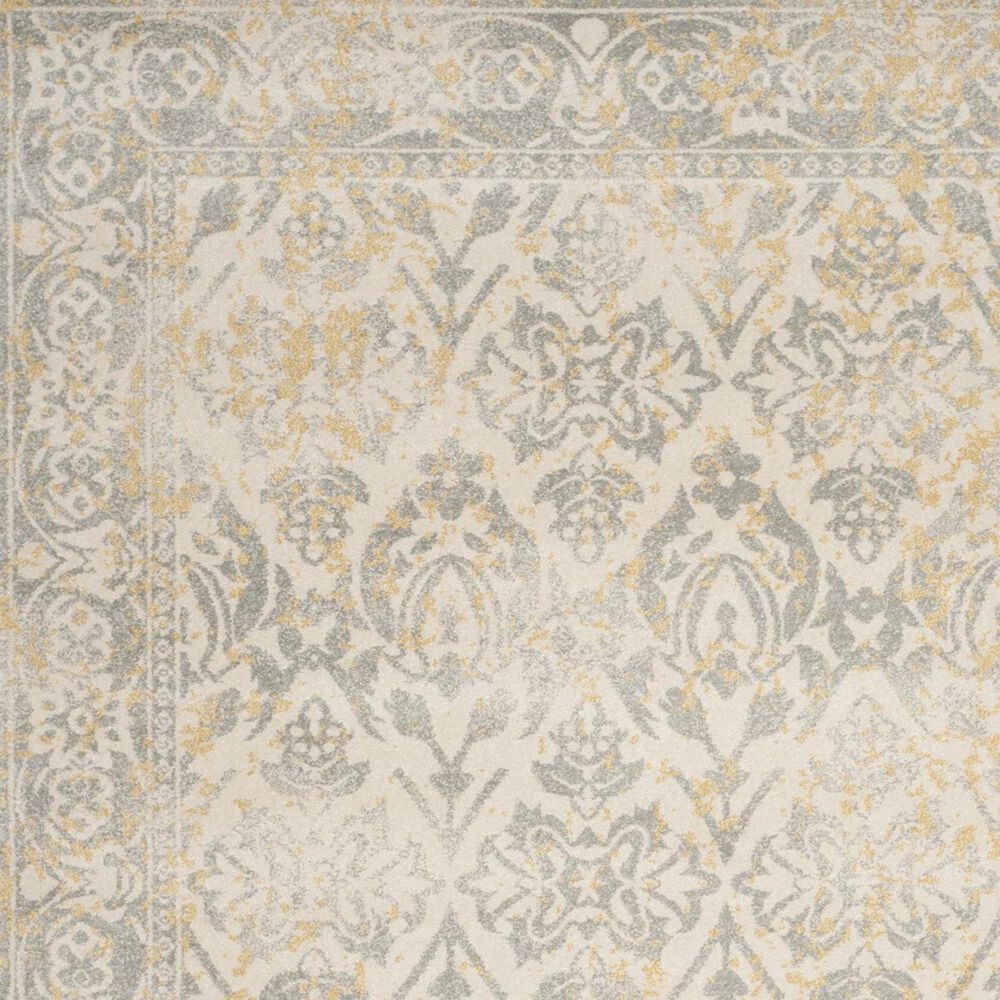 Safavieh Evoke EVK264D-27 2&#39;2&quot; x 7&#39; Ivory/Grey Runner, , large