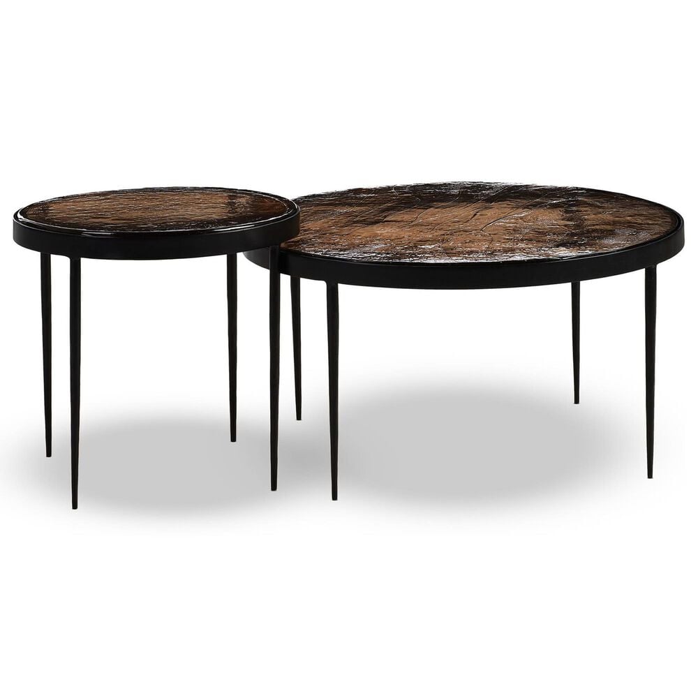 Four Hands Yoko Nesting Table in Smoke Brown, , large