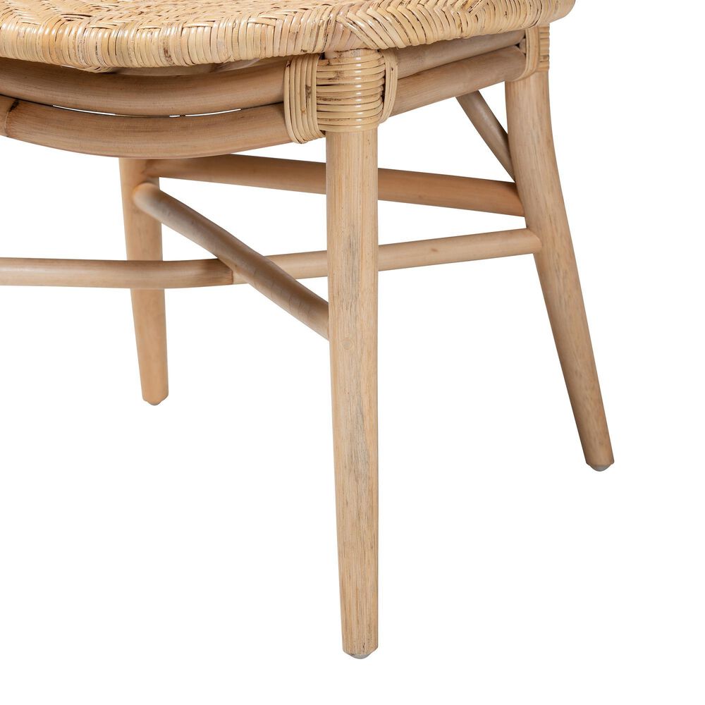 Baxton Studio Osaka Side Chair in Natural Brown, , large